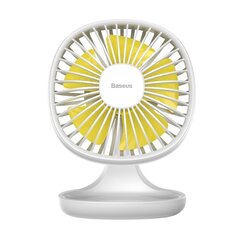 Вентилятор настольный Baseus CXBD-02, белый цена и информация | Вентиляторы | kaup24.ee