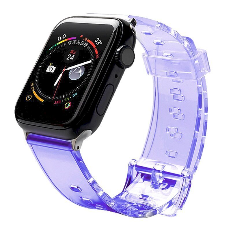 Vaherusrihm Apple Watch 42/44/45mm Fusion Light, lilla hind ja info | Nutikellade ja nutivõrude tarvikud | kaup24.ee
