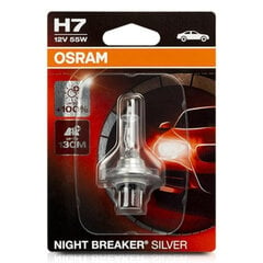 Автомобильная лампа Osram 64210NBS-01B H7 12В, 55Вт цена и информация | Автомобильная ксеноновая лампа D2R 6000К (Китай) | kaup24.ee