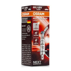 Autopirn Osram 64150NL H1 12V 55W цена и информация | Автомобильные лампочки | kaup24.ee