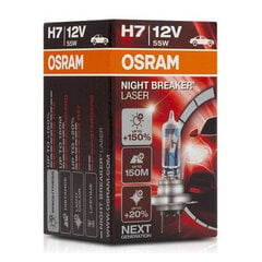 Autopirn Osram 64210NL H7 12V 55W цена и информация | Автомобильные лампочки | kaup24.ee