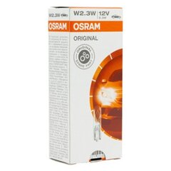 Автомобильная лампа W2,3W Osram, 10 шт цена и информация | Автомобильные лампочки | kaup24.ee