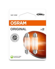 Автомобильная лампа OS6411 Osram OS6411 C10W 12В, 10Вт, 10 шт цена и информация | Автомобильные лампочки | kaup24.ee