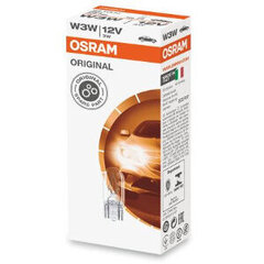 Автомобильная лампа W3W Osram 12В, 10 шт цена и информация | Автомобильные лампочки | kaup24.ee