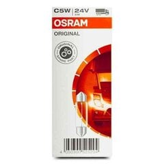 Автомобильная лампа OS6423 Osram OS6423 C5W 24В, 5Вт, 10 шт цена и информация | Автомобильные лампочки | kaup24.ee