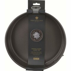 Koogivorm non-stick 23cm ümar lahtine põhi klambriga MasterClass цена и информация | Формы, посуда для выпечки | kaup24.ee