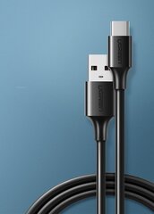 Ugreen USB – C-tüüpi USB-kaabel 3A 3m must (60826) hind ja info | Mobiiltelefonide kaablid | kaup24.ee
