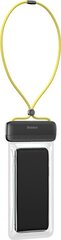 Baseus Let's Go Universal waterproof case for smartphones (black+yellow) цена и информация | Чехлы для телефонов | kaup24.ee