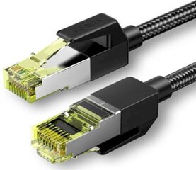 UGREEN NW150 Cat 7 F/FTP Braid Ethernet RJ45 Cable 5m (black) hind ja info | Kaablid ja juhtmed | kaup24.ee