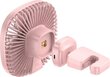 Car fan / fan Baseus Natural Wind (pink) hind ja info | Turvasüsteemid ja 12V seadmed | kaup24.ee