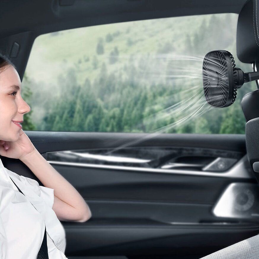 Baseus Natural Wind for headrest, magnetic (black) hind ja info | Lisaseadmed | kaup24.ee