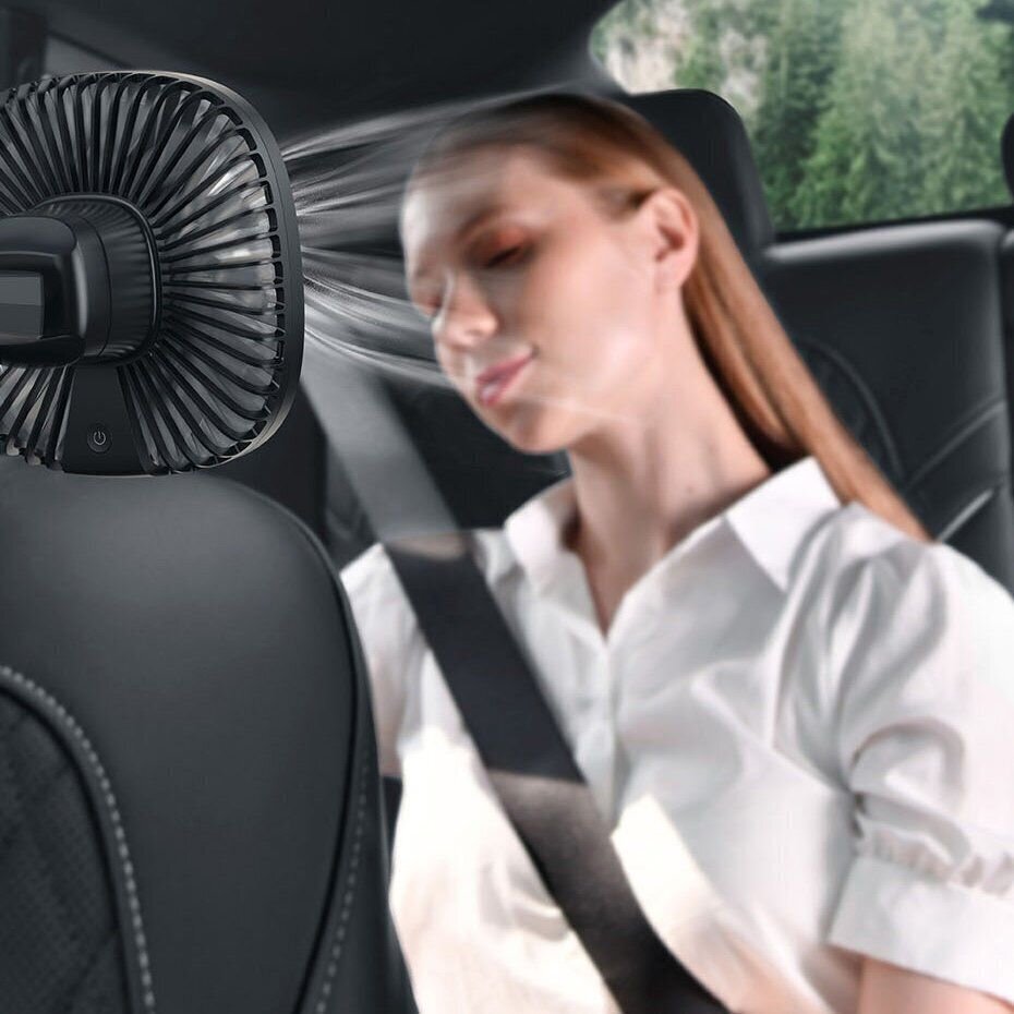 Baseus Natural Wind for headrest, magnetic (black) hind ja info | Lisaseadmed | kaup24.ee