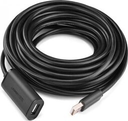 Kabel przedłużający USB 2.0 UGREEN US121, aktywny, 20m (czarny) цена и информация | Borofone 43757-uniw | kaup24.ee