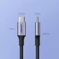 Ugreen USB Type C - USB Type C cable 5 A 100 W Power Delivery Quick Charge 3.0 FCP 480 Mbps 2 m gray (70429 US316) hind ja info | Mobiiltelefonide kaablid | kaup24.ee