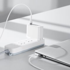 Baseus Zinc Magnetic Cable, USB-C, 60W, 2m (white) цена и информация | Кабели для телефонов | kaup24.ee