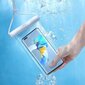 Baseus transparent waterproof phone case bag for swimming pool beach white (ACFSD-E02) hind ja info | Telefoni kaaned, ümbrised | kaup24.ee