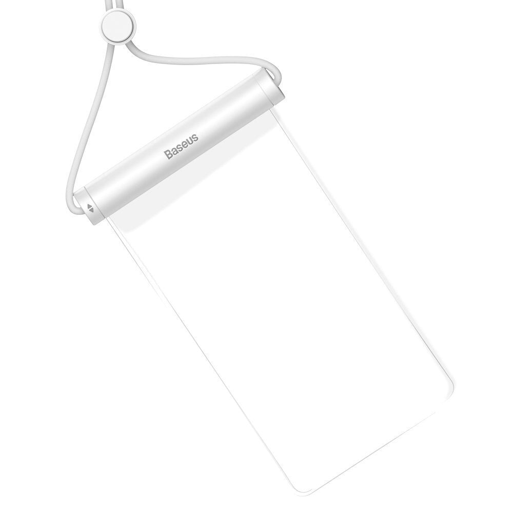 Baseus transparent waterproof phone case bag for swimming pool beach white (ACFSD-E02) hind ja info | Telefoni kaaned, ümbrised | kaup24.ee