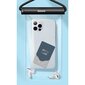 Baseus transparent waterproof phone case bag for swimming pool beach white (ACFSD-E02) hind ja info | Telefoni kaaned, ümbrised | kaup24.ee