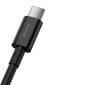 Baseus Superior USB - USB Typ C fast charging data cable 66 W (11 V / 6 A) Huawei SuperCharge SCP 1 m black (CATYS-01) hind ja info | Mobiiltelefonide kaablid | kaup24.ee