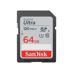 SanDisk SDSDUNR, 64GB, SDXC UHS-I hind ja info | Mälupulgad | kaup24.ee