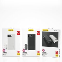 Dudao toitepank 20000 mAh / 5V / 2A must hind ja info | Akupangad | kaup24.ee