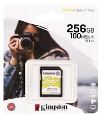 Kingston Canvas, 256 GB, V30 цена и информация | USB накопители | kaup24.ee