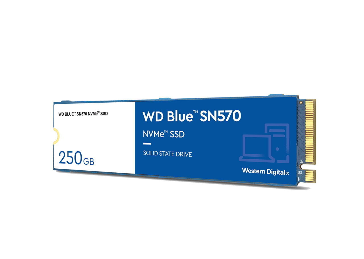 SSD|WESTERN DIGITAL|Blue SN570|250GB|M.2|PCIE|NVMe|TLC|Write speed 1200 MBytes/sec|Read speed 3200 MBytes/sec|WDS250G3B0C hind ja info | Sisemised kõvakettad (HDD, SSD, Hybrid) | kaup24.ee