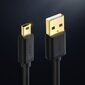 Ugreen USB – mini-USB-kaabel 480 Mbps 3 m must (US132 10386) hind ja info | Mobiiltelefonide kaablid | kaup24.ee
