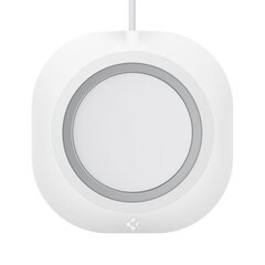 Spigen Magfit Pad Apple Magsafe valge, laadija hind ja info | Mobiiltelefonide laadijad | kaup24.ee