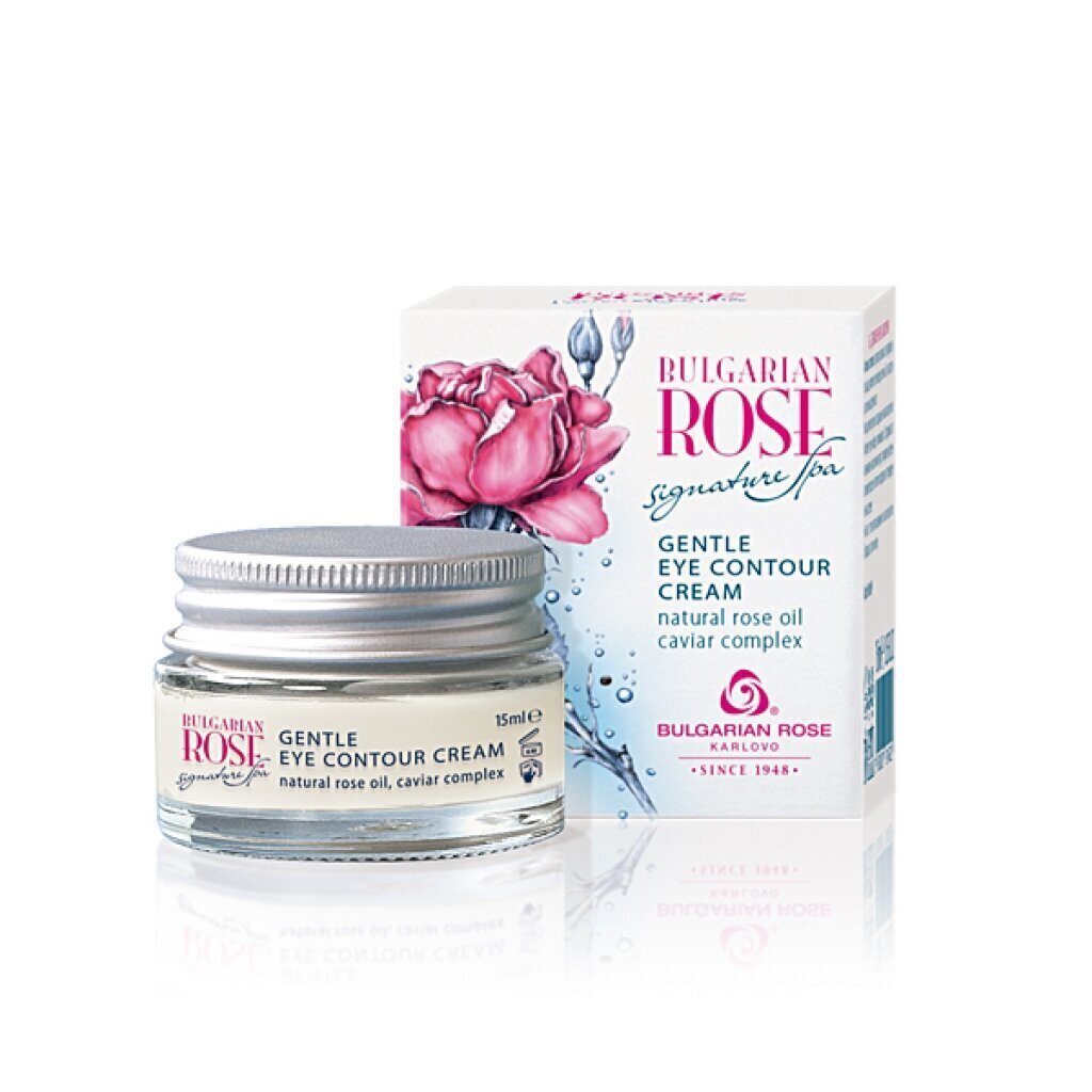 Rose Signature SPA õrn silmakreem 100% loodusliku roosiõli ja musta kaaviari ekstraktiga, 15 ml hind ja info | Silmakreemid, seerumid | kaup24.ee