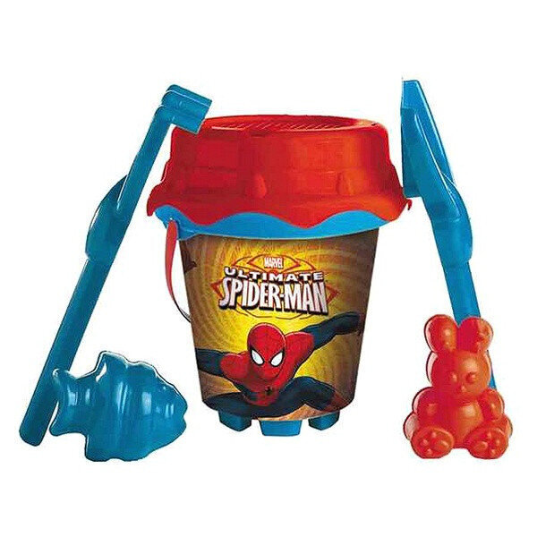 Rannalelude komplekt Spiderman (6 tk) hind ja info | Mänguasjad (vesi, rand ja liiv) | kaup24.ee