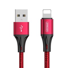 Кабель Joyroom USB - Lightning 3А, 0.2 м, красный (S-0230N1) цена и информация | Кабели для телефонов | kaup24.ee