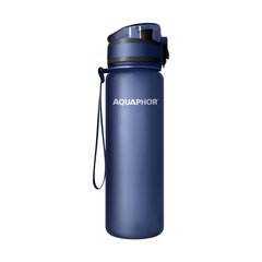 Бутылка с фильтром Aquaphor City, 500ml, Темно-синяя цена и информация | Фляги для воды | kaup24.ee