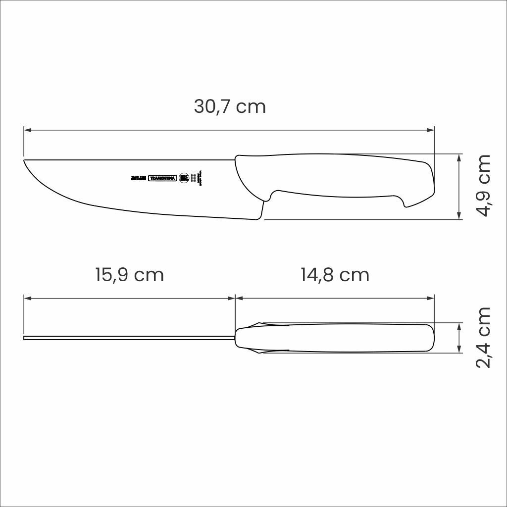 Lihunikunuga Tramontina Profissional Master 7'' цена и информация | Noad ja tarvikud | kaup24.ee