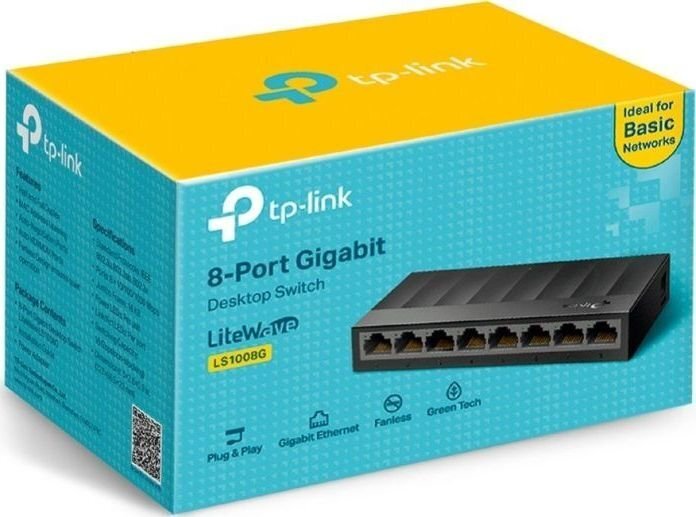 TP-Link LS1008G hind ja info | Lülitid (Switch) | kaup24.ee