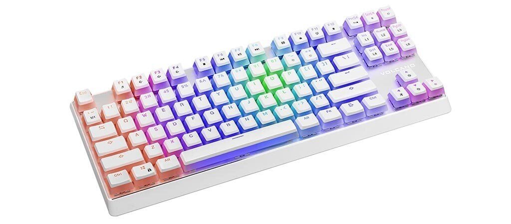 Mode Com K-MC-Lanparty-U-RGB-Blue-200-PU цена и информация | Klaviatuurid | kaup24.ee