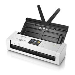 Цветной портативный дуплекс сканер с Wifi Brother, Белый цена и информация | Сканер | kaup24.ee