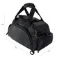 Wozinsky sports bag backpack hand luggage bag 40x20x25 cm for plane black (WSB-B01) цена и информация | Spordikotid, seljakotid | kaup24.ee