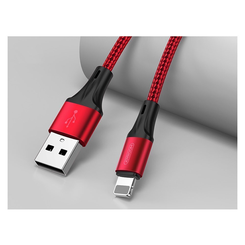 Joyroom USB - Lightning cable 3 A 1,5 m red (S-1530N1) hind ja info | Mobiiltelefonide kaablid | kaup24.ee