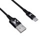 Wozinsky cable USB - microUSB 2,4A 1m black (WUC-M1B) цена и информация | Mobiiltelefonide kaablid | kaup24.ee