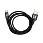 Wozinsky cable USB - microUSB 2,4A 1m black (WUC-M1B) hind ja info | Mobiiltelefonide kaablid | kaup24.ee