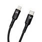 Wozinsky cable USB Type C - Lightning Power Delivery 18W 1m black (WUC-PD-CL1B) hind ja info | Mobiiltelefonide kaablid | kaup24.ee