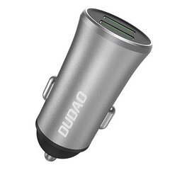 Смарт-автомобильное зарядное устройство Dudao 3,4A 2x USB (R6S серебристый) цена и информация | Зарядные устройства для телефонов | kaup24.ee