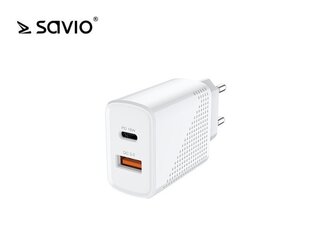 Lādētājs Savio Wall USB charger Quick Charge Power Delivery 3.0 18W цена и информация | Зарядные устройства для телефонов | kaup24.ee