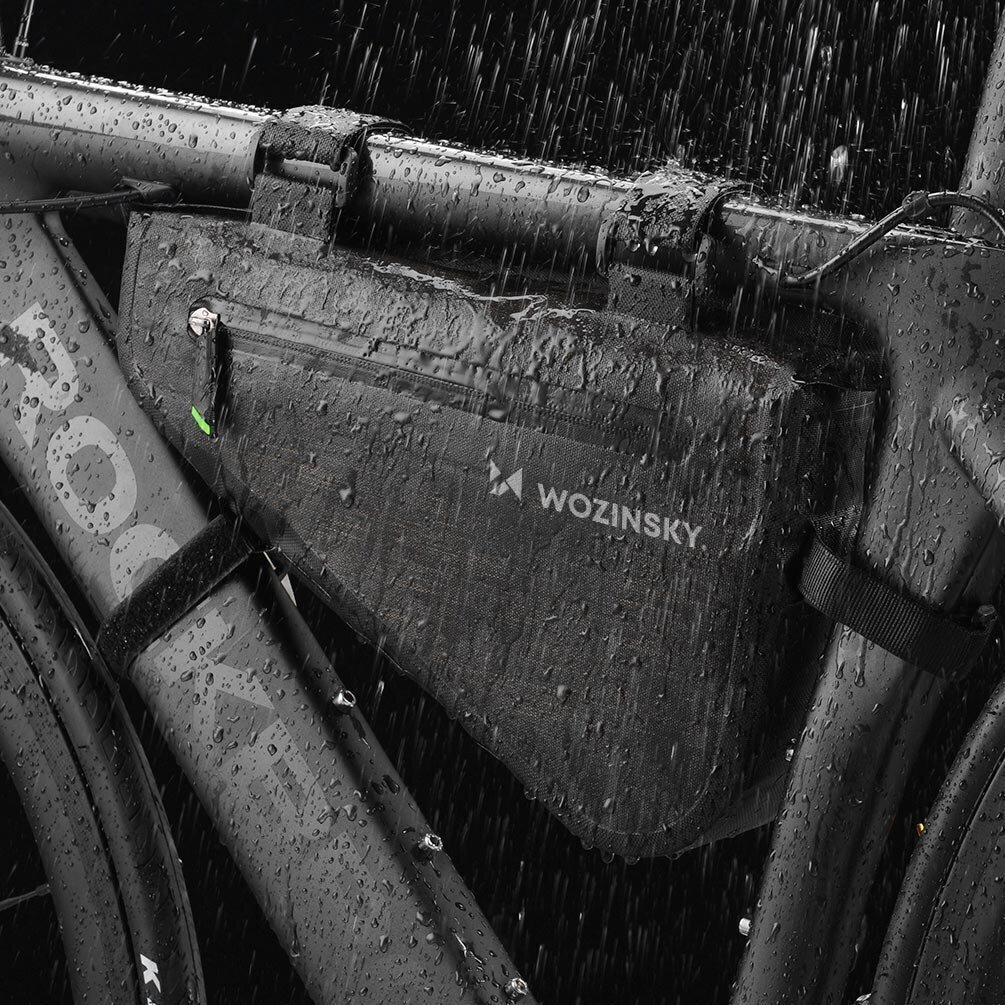 Wozinsky bicycle bag for the bicycle frame 8L grey (WBB15BK) hind ja info | Rattakotid ja telefonikotid | kaup24.ee