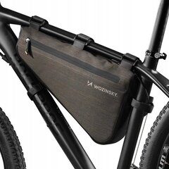 Wozinsky bicycle bag for the bicycle frame 8L grey (WBB15BK) цена и информация | Сумки, держатели для телефонов | kaup24.ee