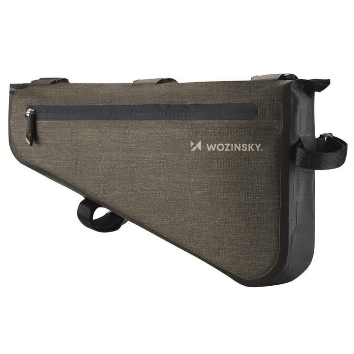 Wozinsky bicycle bag for the bicycle frame 8L grey (WBB15BK) hind ja info | Rattakotid ja telefonikotid | kaup24.ee