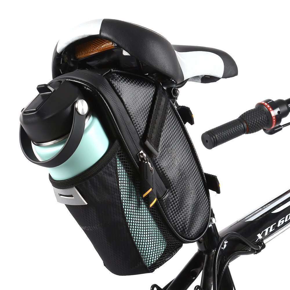 Wozinsky bicycle under the saddle bottle bag black (WBB20BK) цена и информация | Rattakotid ja telefonikotid | kaup24.ee