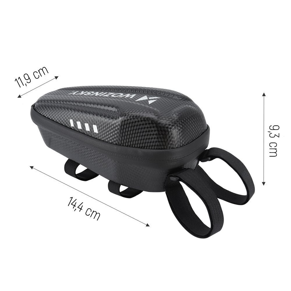 Wozinsky waterproof electric scooter handlebar bag 2L black (WSB3BK) hind ja info | Elektritõukerataste tarvikud | kaup24.ee