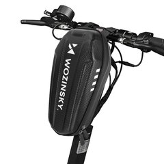 Wozinsky Waterproof Electric Scooter Handlebar Bag 3L black (WSB4BK) цена и информация | Аксессуары для электросамокатов | kaup24.ee